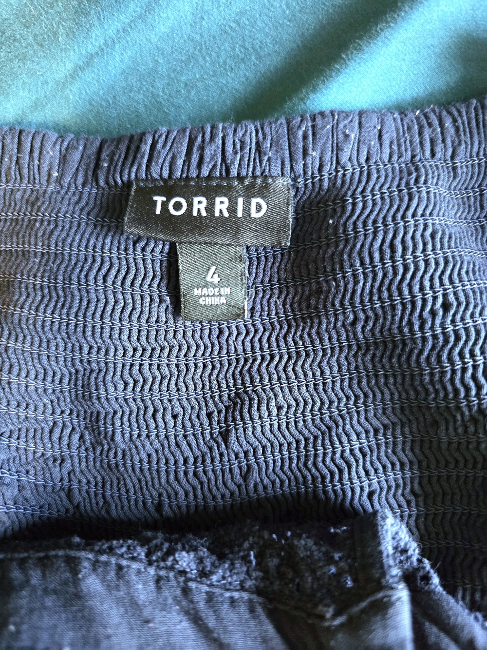 torrid Navy Blue Spaghetti-Strap Midi Dress - Picture 4 of 10